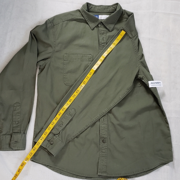 Men's Old Navy Oversized Cotton Shirt Jacket - Picture 15 of 15